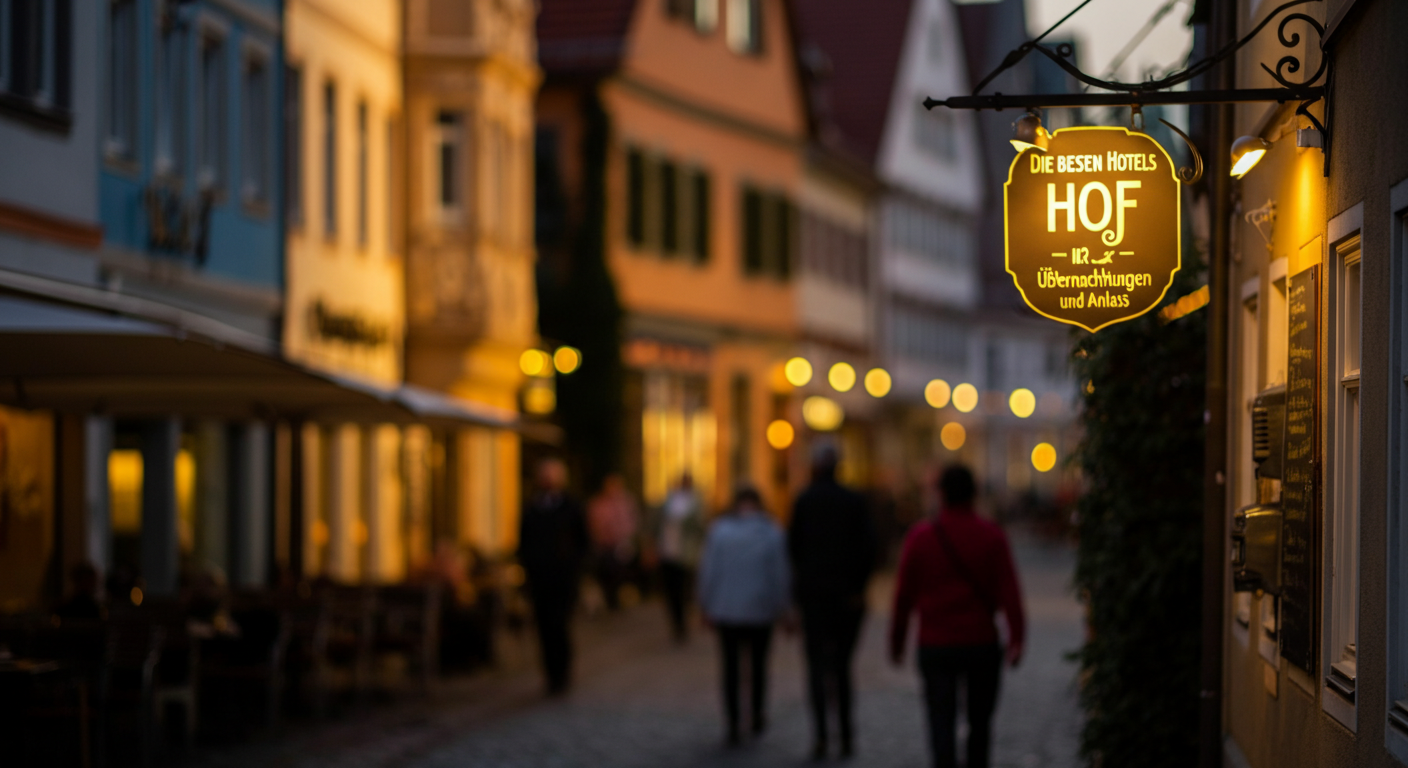 Hotels in Hof: Perfekt für jeden Anlass & Budget