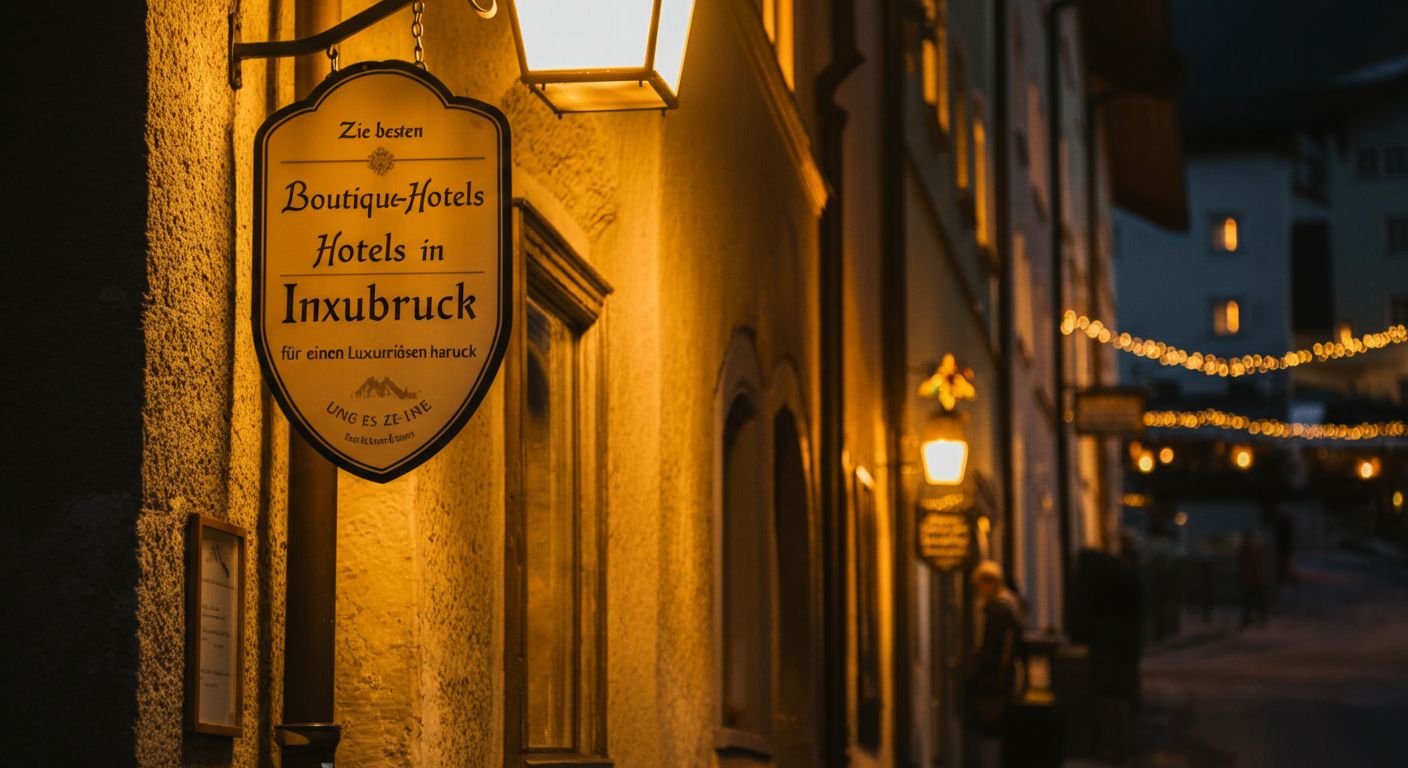 Die besten Boutique-Hotels in Innsbruck für einen luxuriösen Aufenthalt - Innsbruck