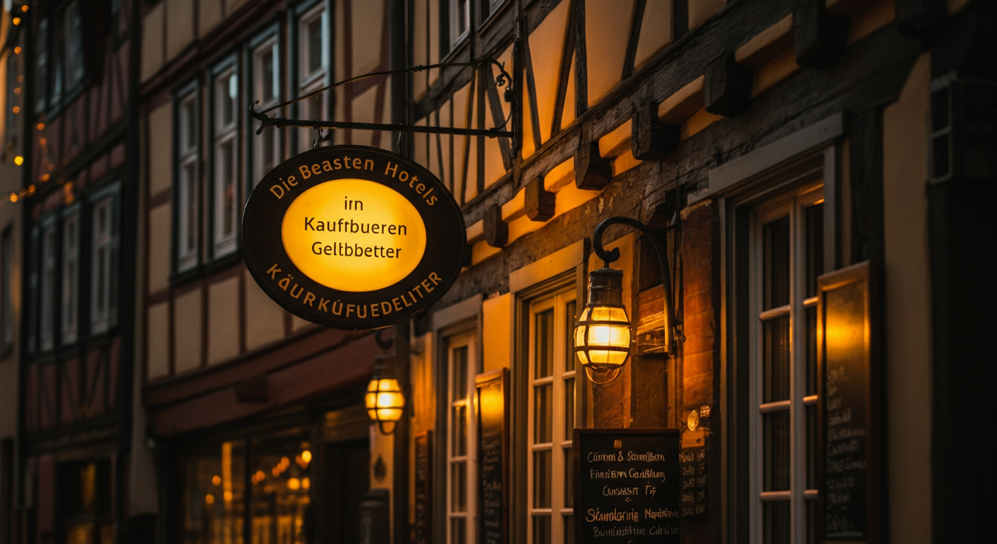 Die besten Hotels in Kaufbeuren Komfortable Unterkünfte für jeden Geldbeutel - Kaufbeuren