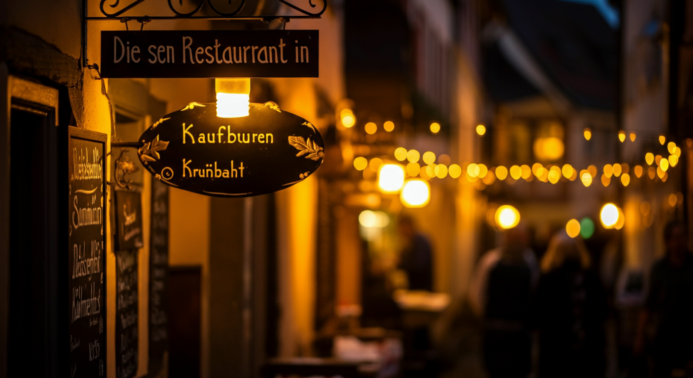 Die besten Restaurants in Kaufbeuren Lokale Geheimtipps und traditionelle Küche - Kaufbeuren