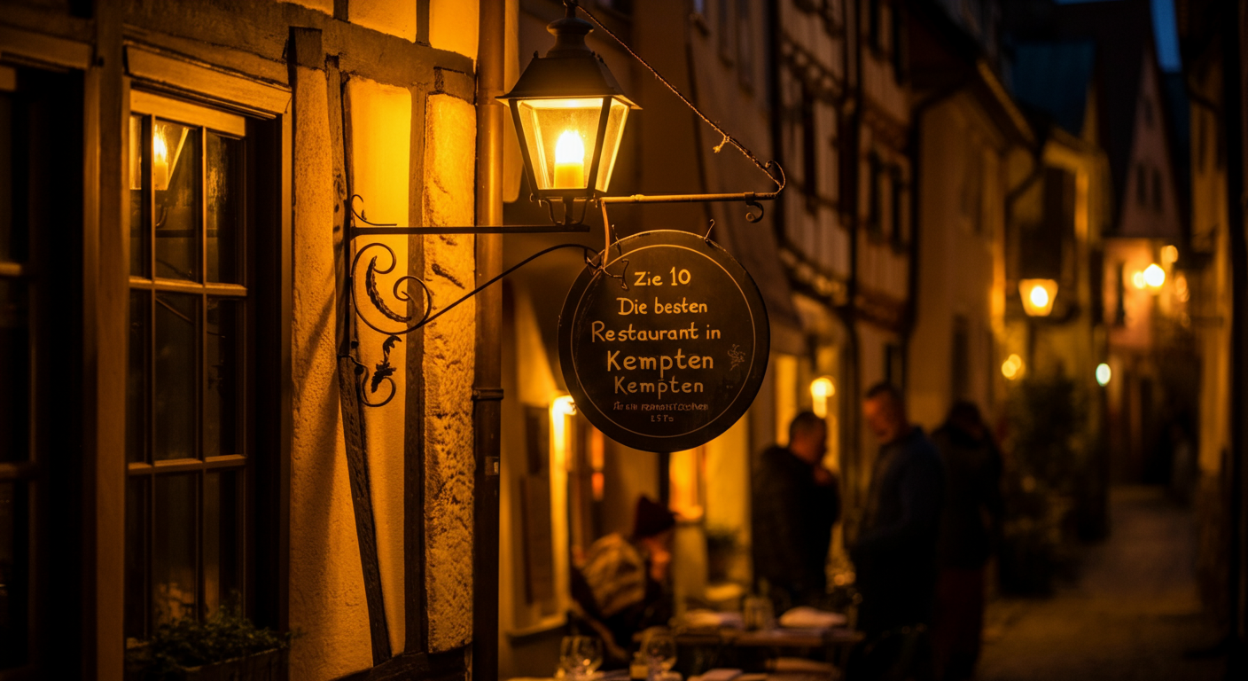 Die 10 besten Restaurants in Kempten für ein romantisches Abendessen - Kempten