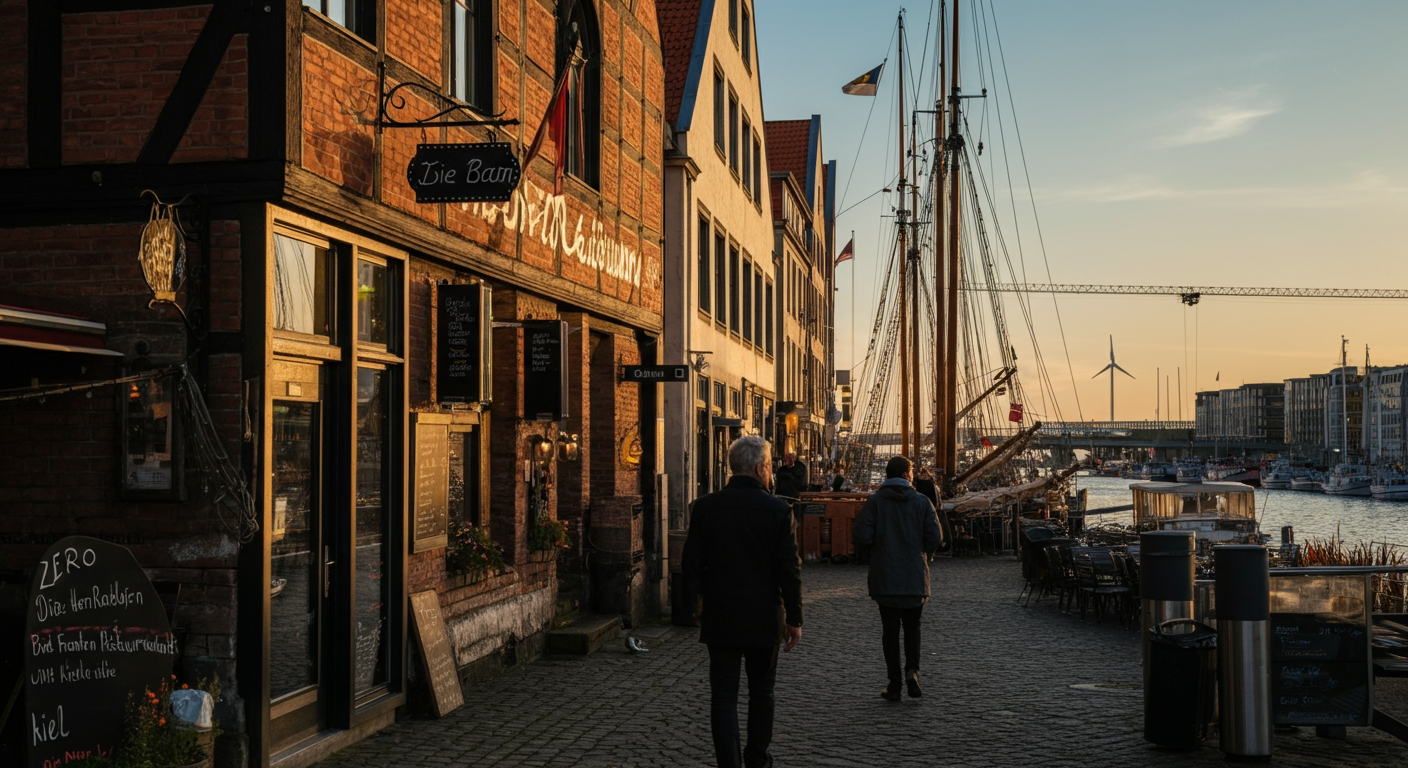 Die besten Restaurants in Kiel mit Blick auf den Hafen - Kiel