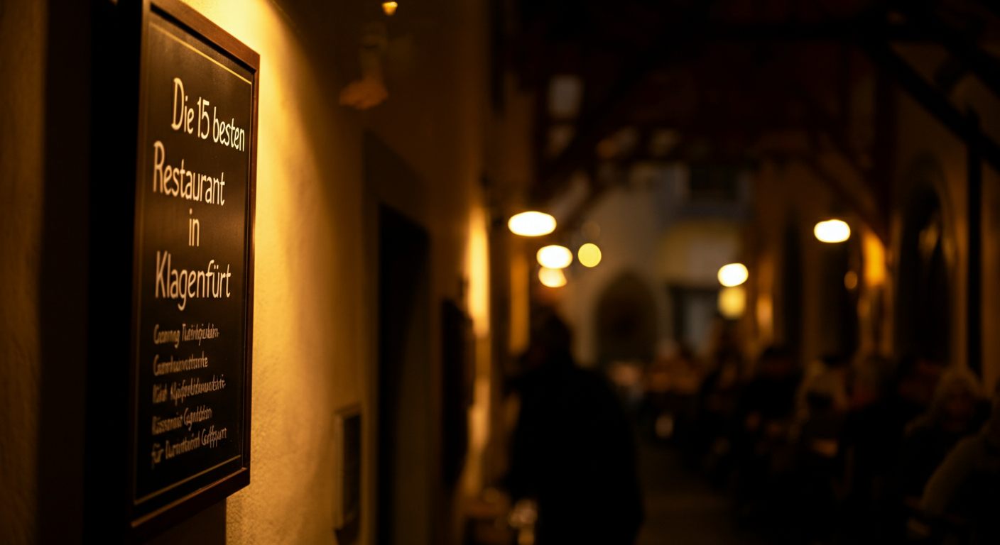 Die 15 besten Restaurants in Klagenfurt für jeden Geschmack - Klagenfurt