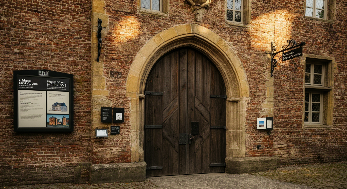 Schloss Moyland in Kleve Kunstmuseum Geschichte und praktische Besucherinformationen - Kleve