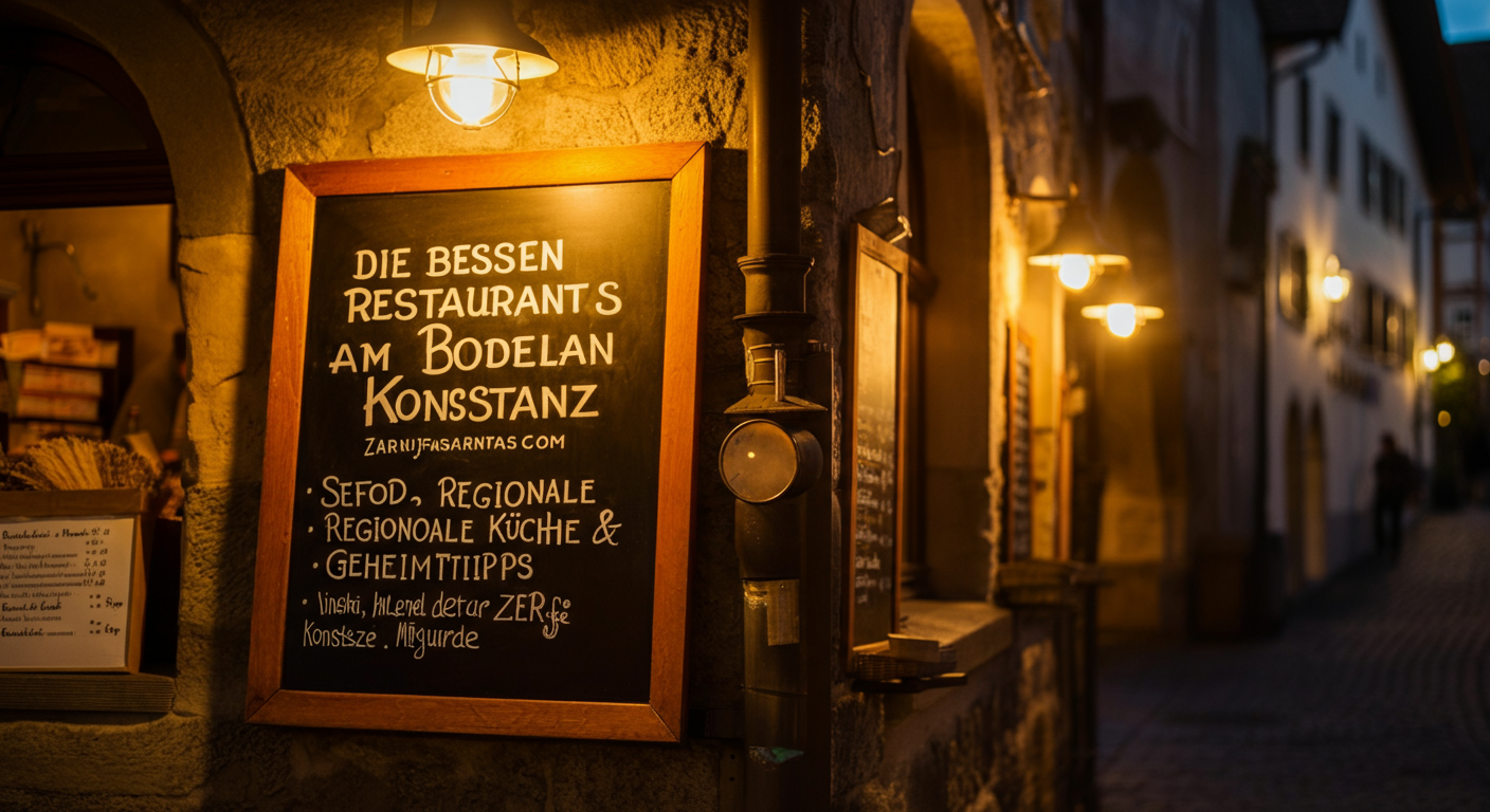Die besten Restaurants Konstanz: Seeblick & Fischgenuss