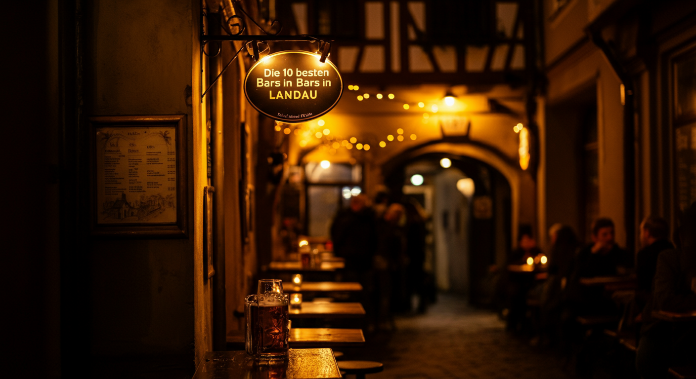 Die 10 besten Bars in Landau Für jeden Geschmack das Richtige - Landau