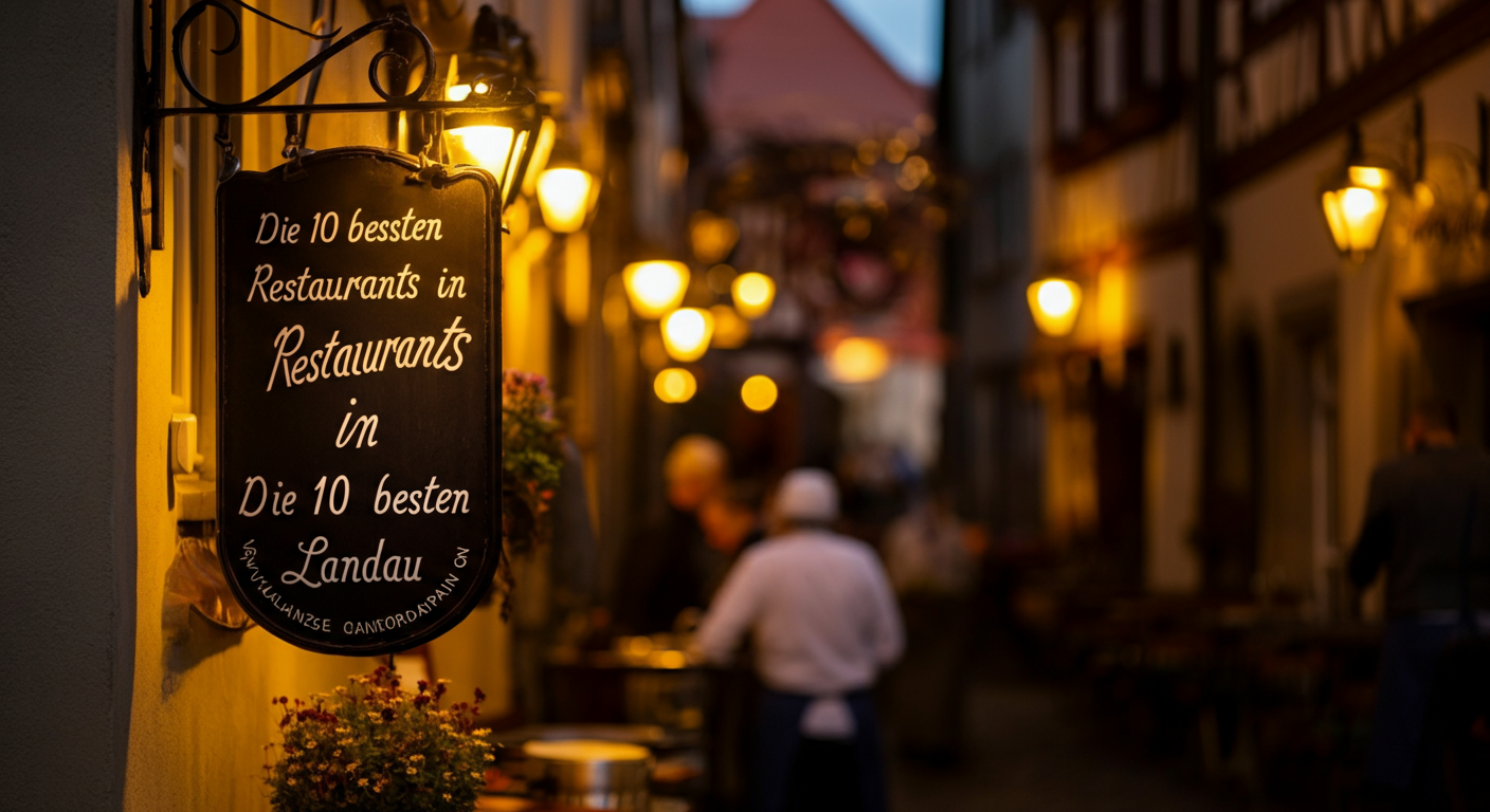 Die 10 besten Restaurants in Landau - Landau