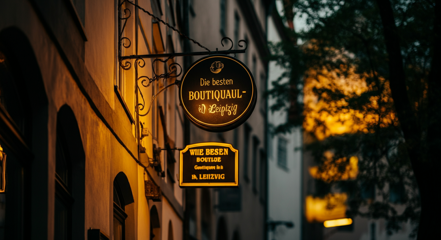 Entdecken Sie Leipzigs stilvolle Boutique-Hotels für Ihren perfekten Aufenthalt
