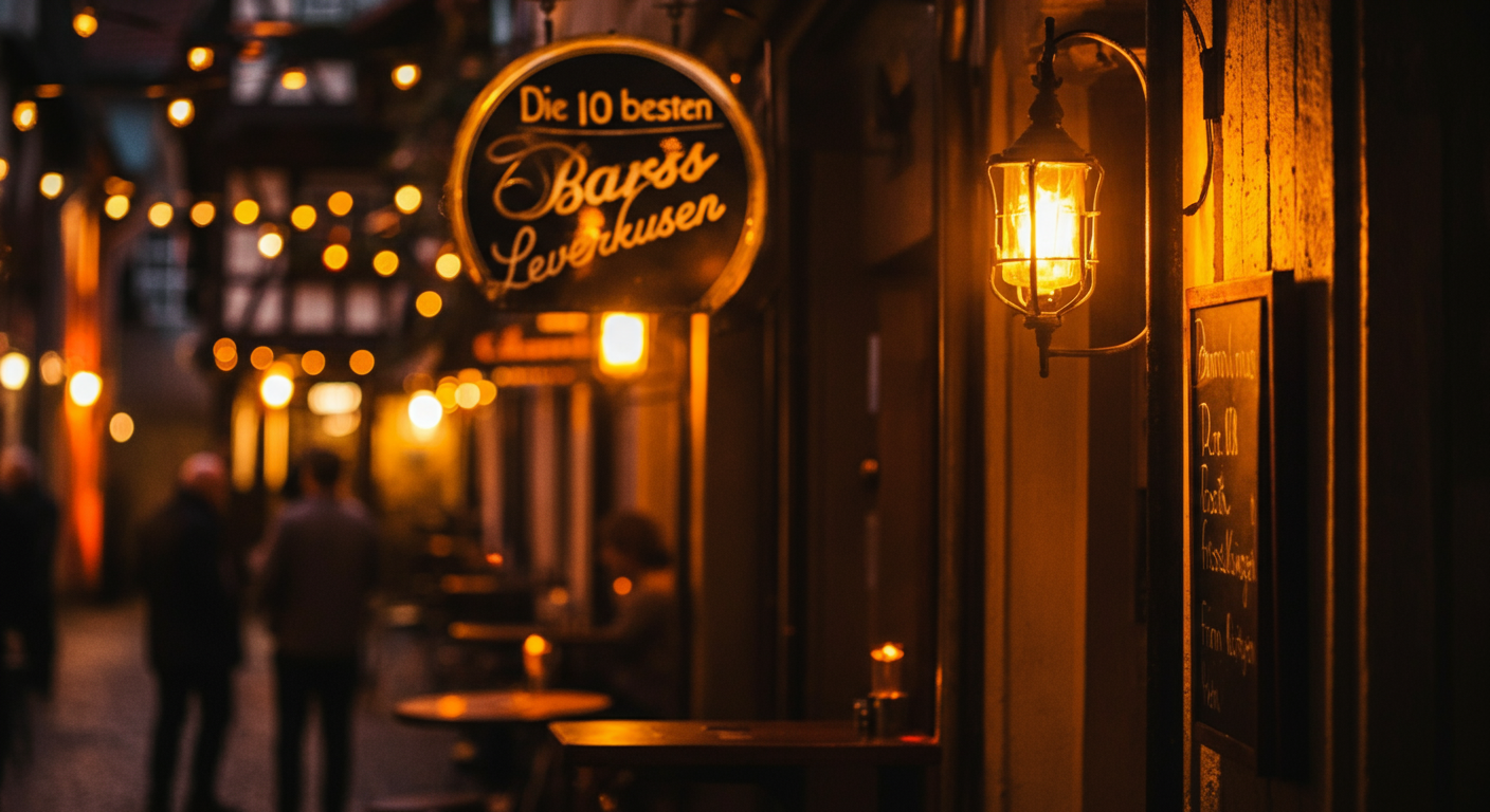 Die 10 besten Bars in Leverkusen für einen geselligen Abend - Leverkusen