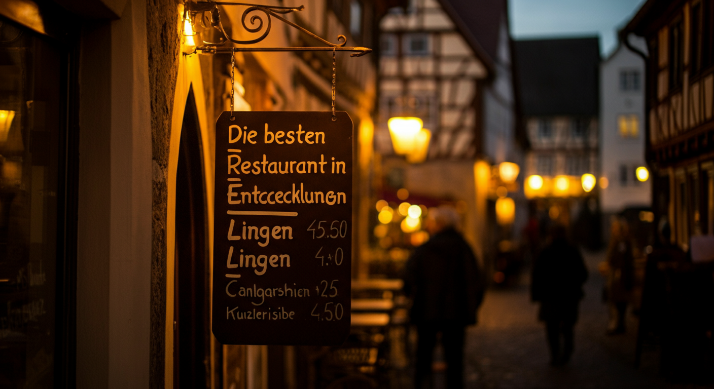 Die besten Restaurants in Lingen Kulinarische Entdeckungen in der Emsstadt - Lingen