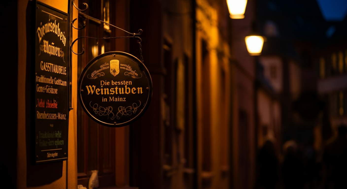 Weinstuben Mainz: Traditionelle Genussmomente mit Rheinhessen-Weinen