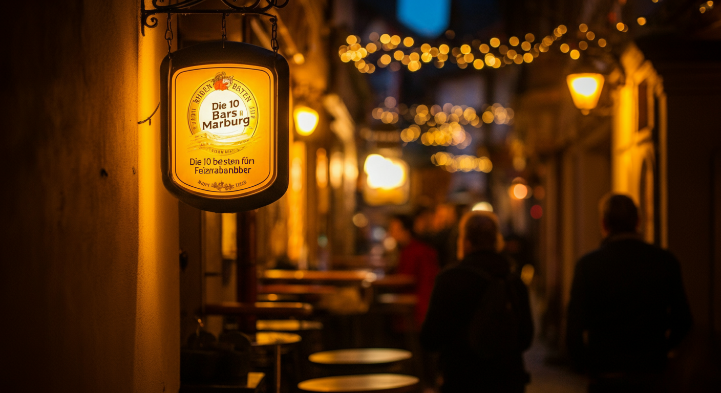Entspann dich mit dem perfekten Feierabendbier in Marburgs Top-Bars