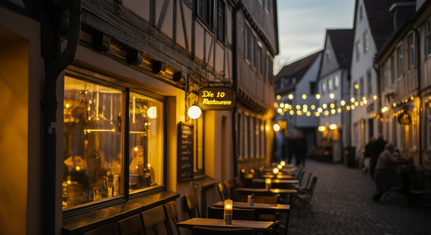 Entdecke Marls Krone-Restaurants für ein unvergessliches Abendessen