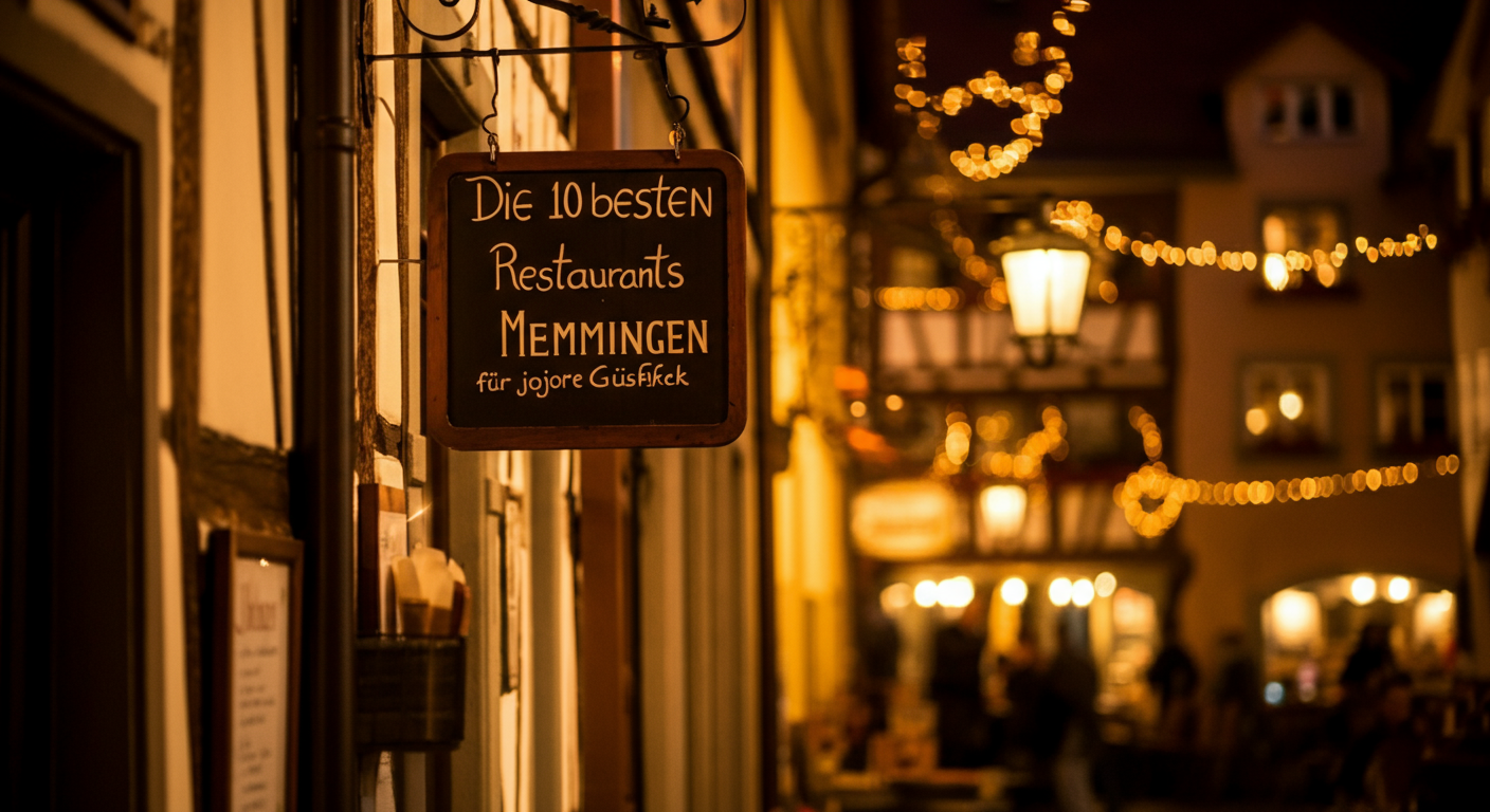 Die 10 besten Restaurants in Memmingen für jeden Geschmack - Memmingen