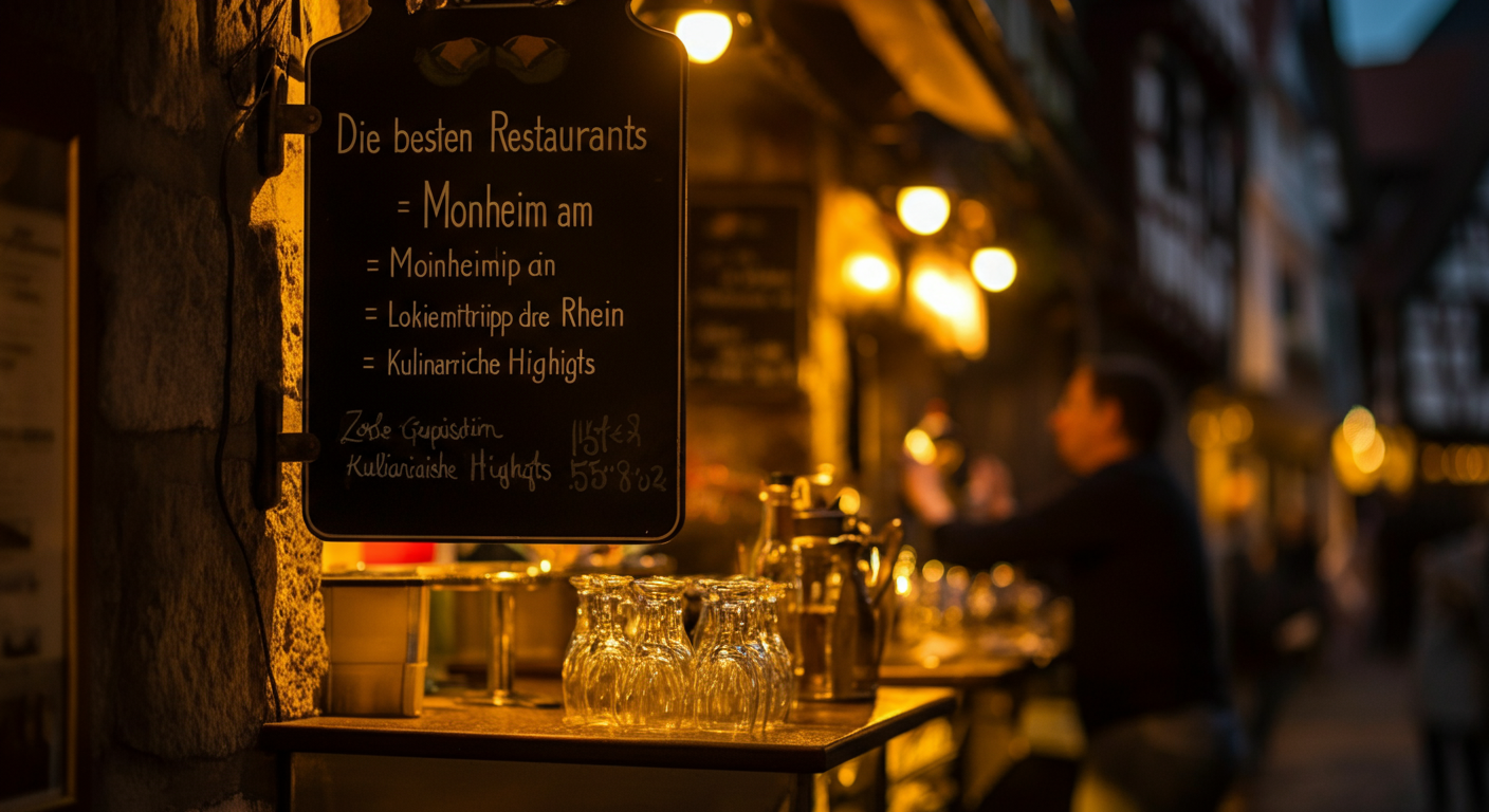 Die besten Restaurants in Monheim: Kulinarische Schätze entdecken