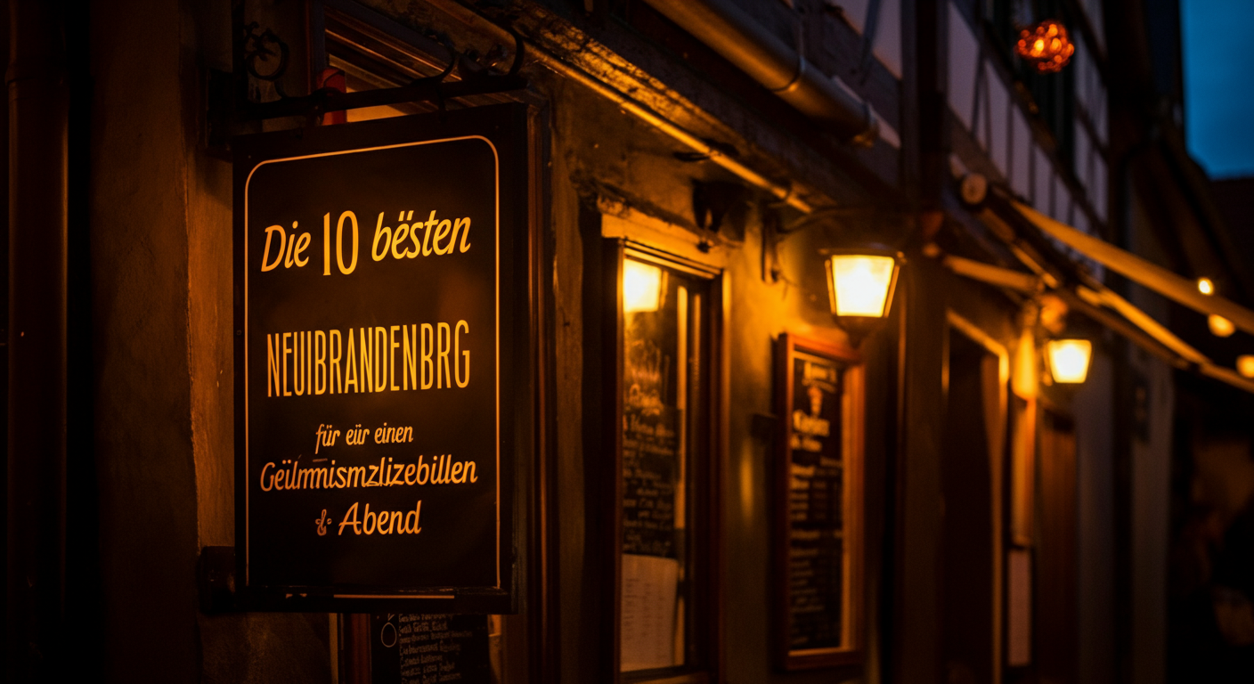 Die 10 besten Bars in Neubrandenburg für einen gemütlichen Abend - Neubrandenburg