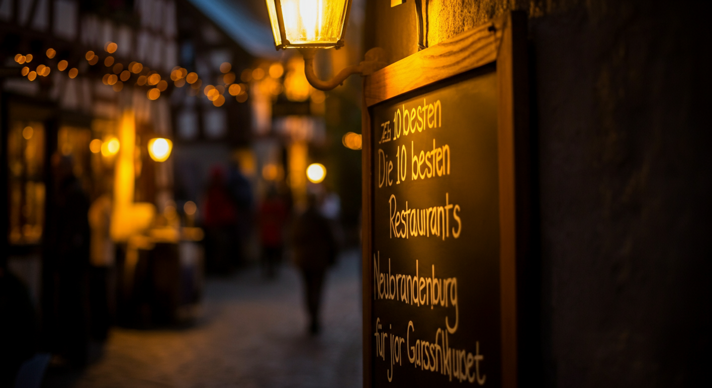 Die 10 besten Restaurants in Neubrandenburg für jeden Geschmack - Neubrandenburg