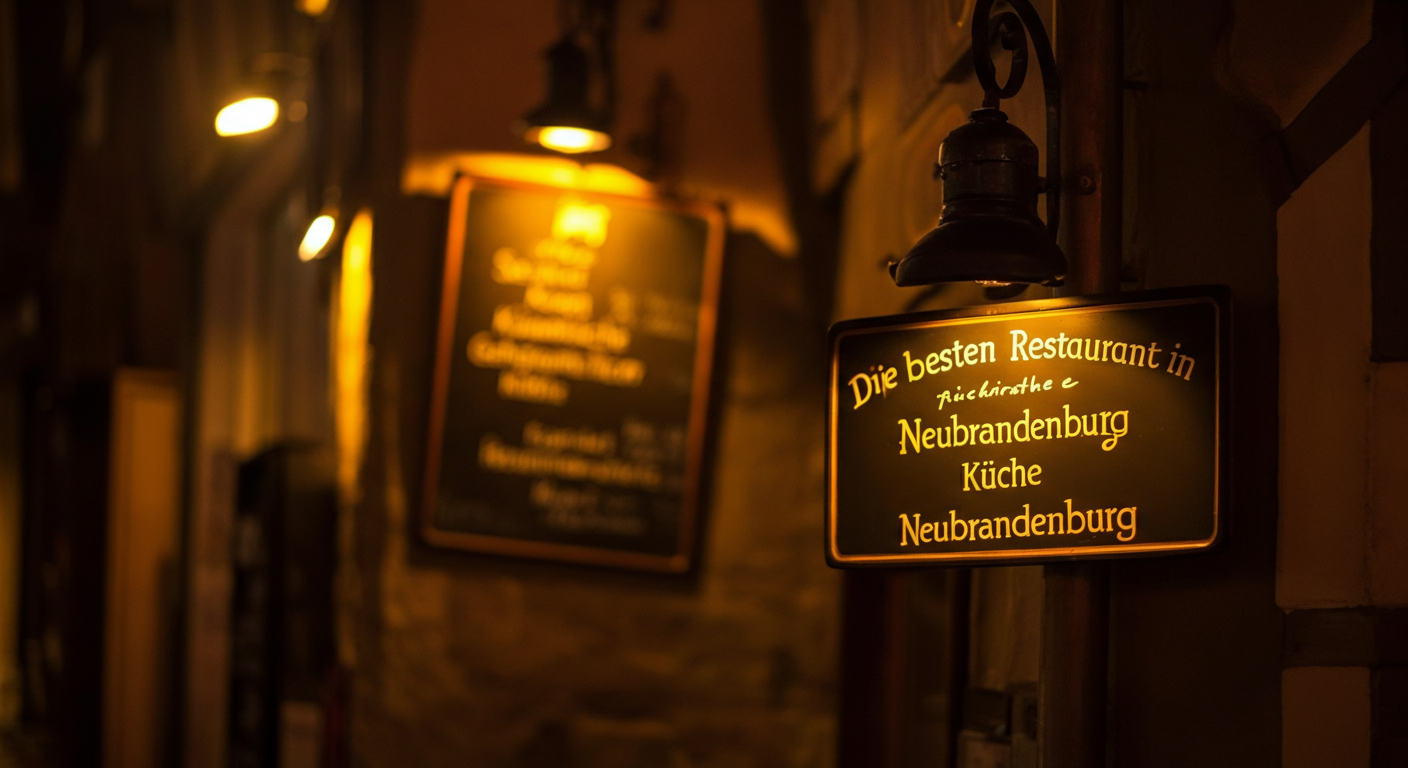 Beste Restaurants Neubrandenburg: Kulinarische Highlights entdecken