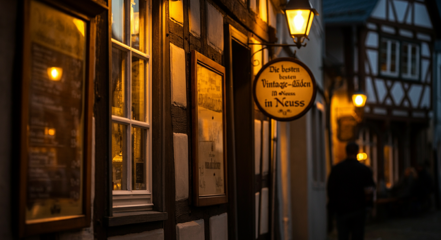 Entdecke die Top-Vintage-Läden in Neuss und finde deinen Style!