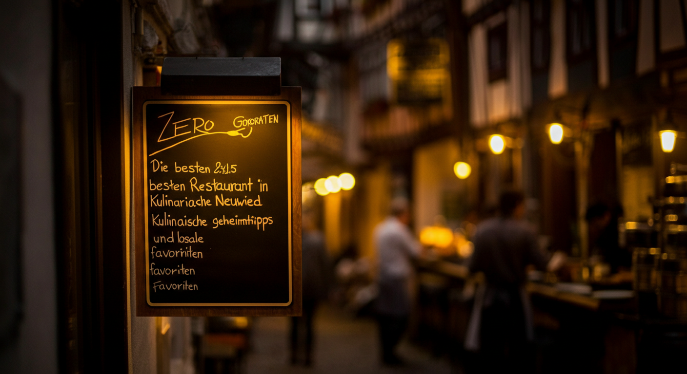 Die besten Restaurants Neuwied: Deine kulinarischen Lieblinge