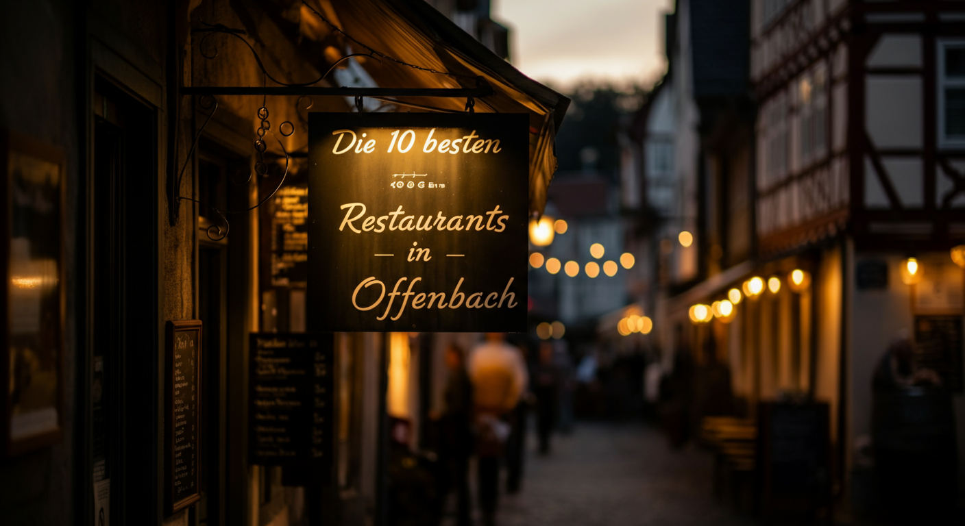 Offenbach genießen: Die 10 Top-Restaurants für kulinarische Highlights