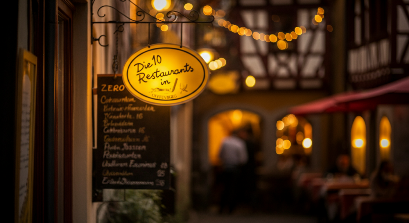 Erleben Sie Genuss in Offenburg: Die 10 Spitzen-Restaurants