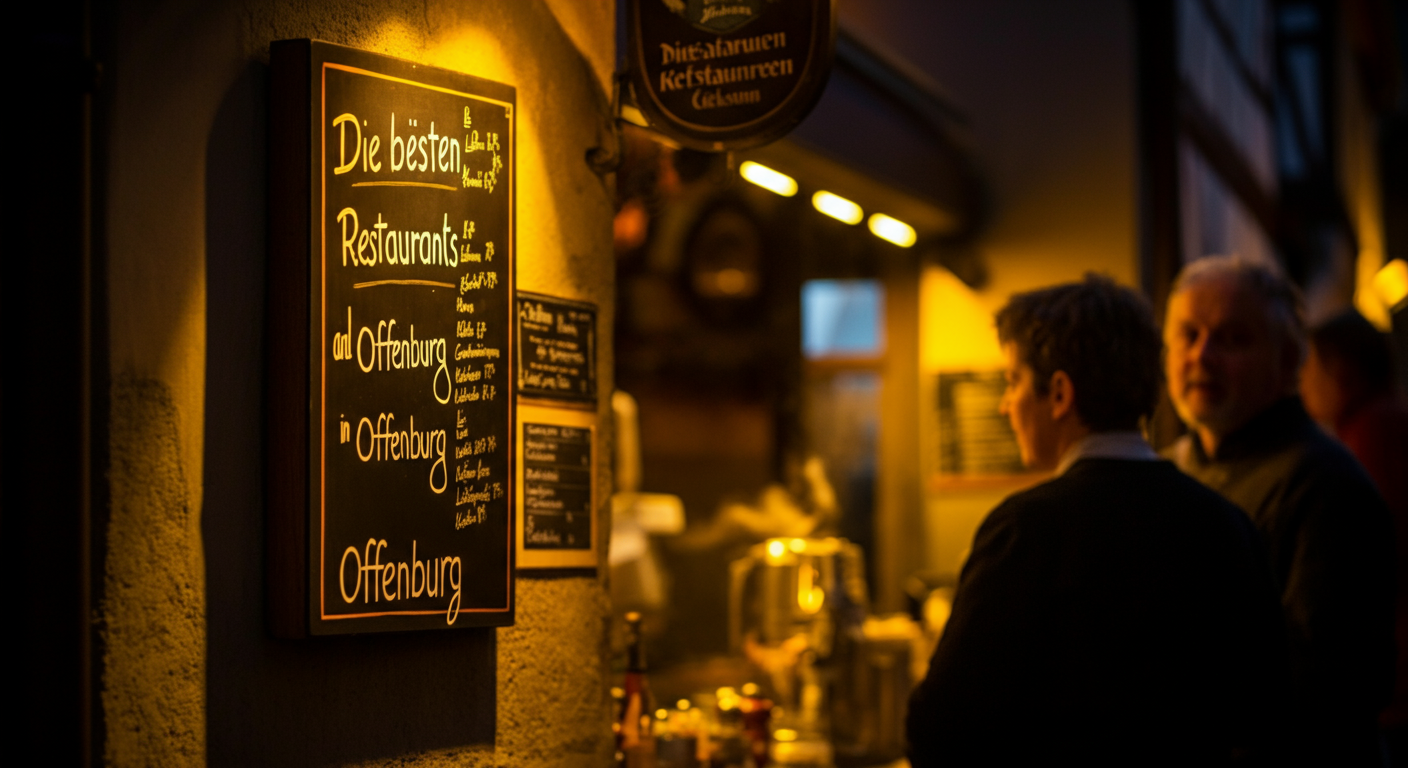 Die besten Restaurants Offenburg: Kulinarische Schätze entdecken