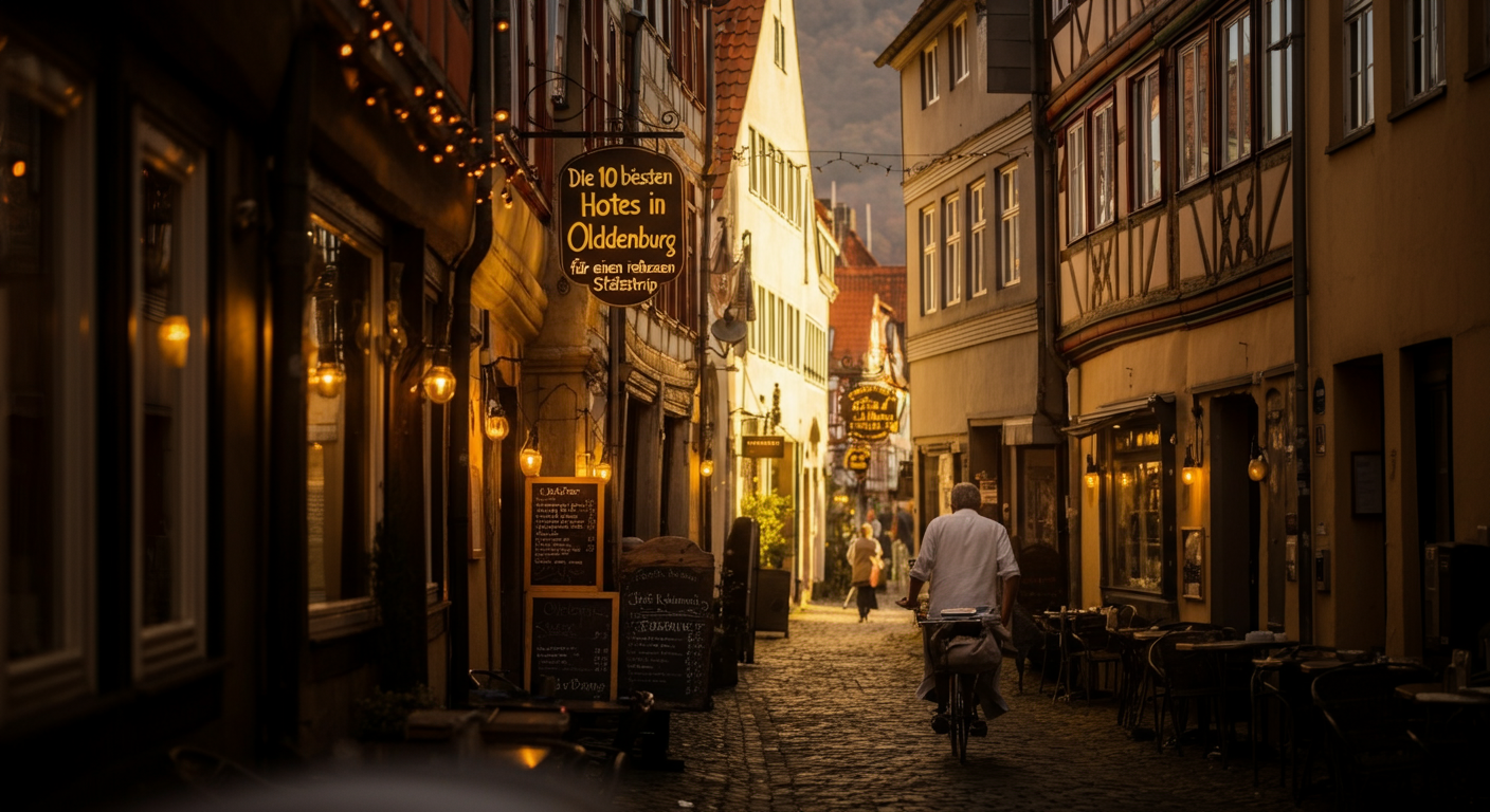 Entspannung pur: Die 10 besten Hotels in Oldenburg für Ihren Städtetrip