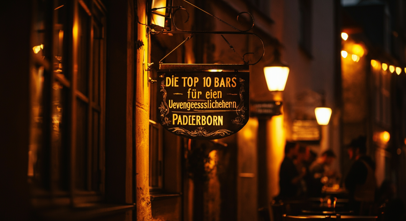 Die Top 10 Bars in Paderborn für einen unvergesslichen Abend - Paderborn