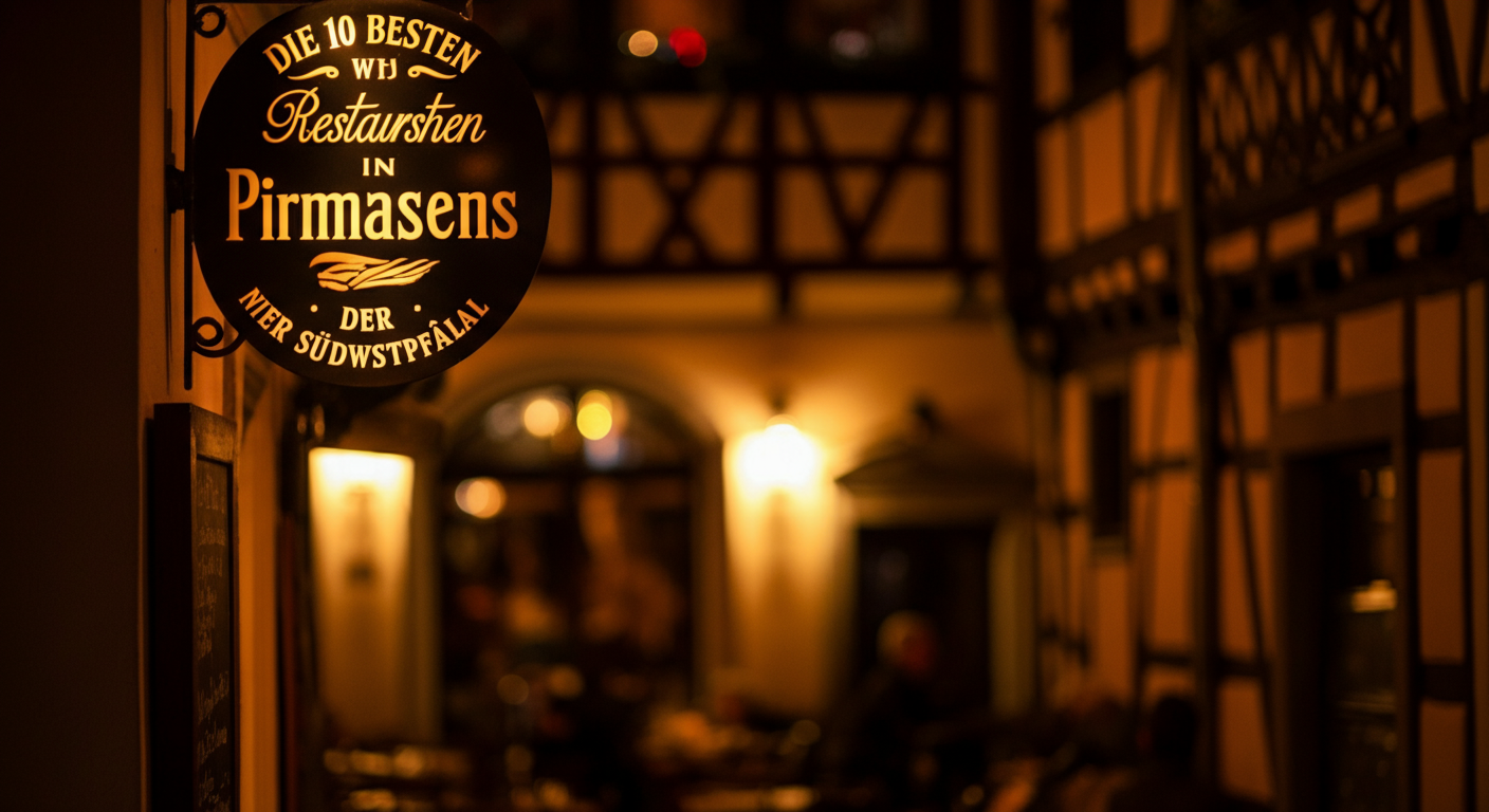 Die 10 besten Restaurants in Pirmasens Kulinarischer Genuss in der Südwestpfalz - Pirmasens