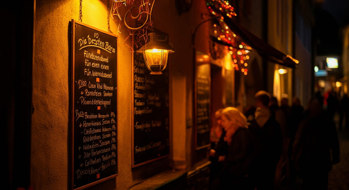 Endlich Feierabend! Diese 10 Bars in Plauen machen deinen Abend perfekt