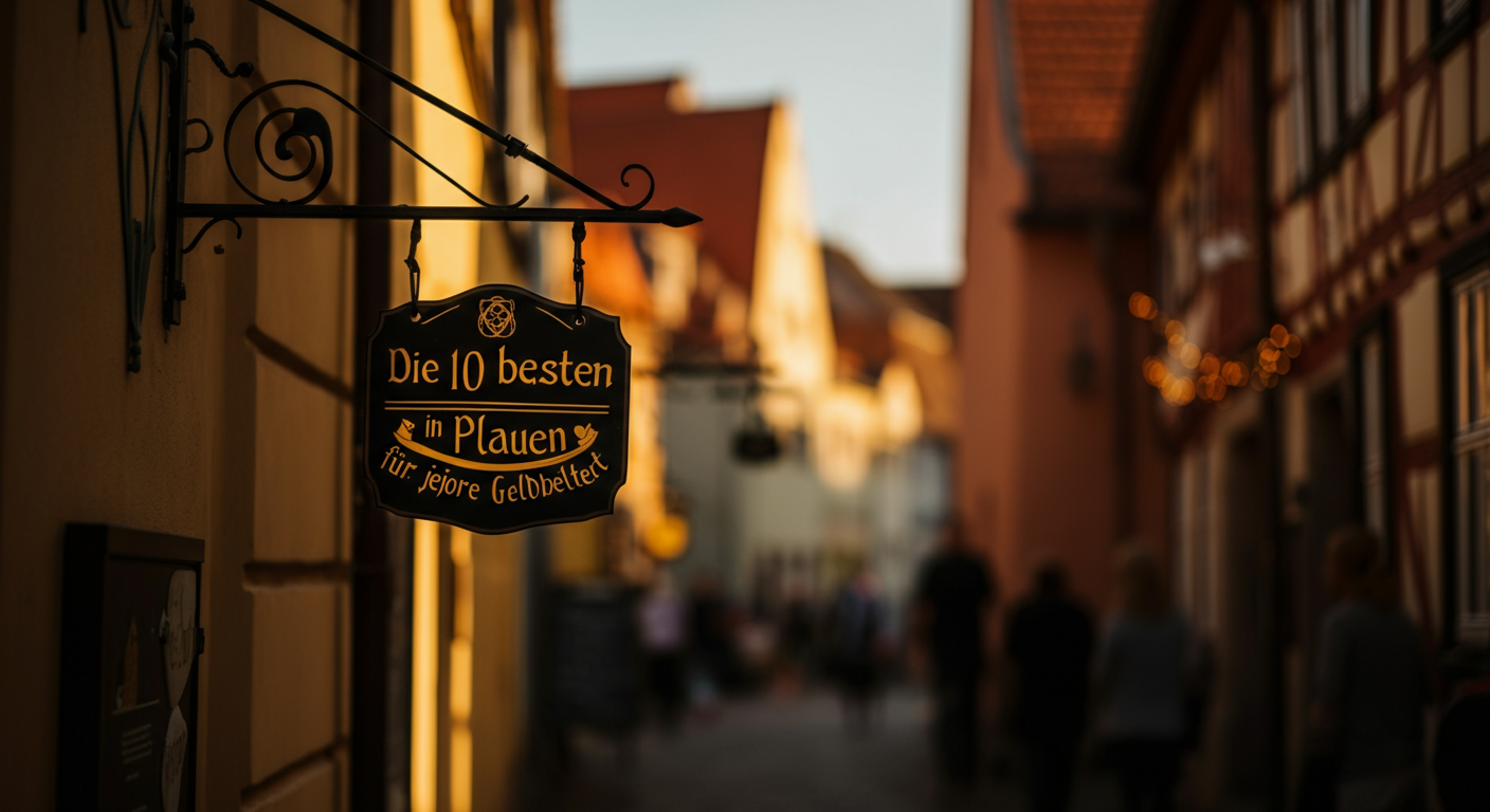 Plauen - Entdecke 10 luxuriöse Hotels für jeden Geldbeutel!