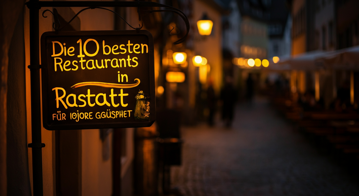 Die 10 besten Restaurants in Rastatt für jeden Geschmack - Rastatt