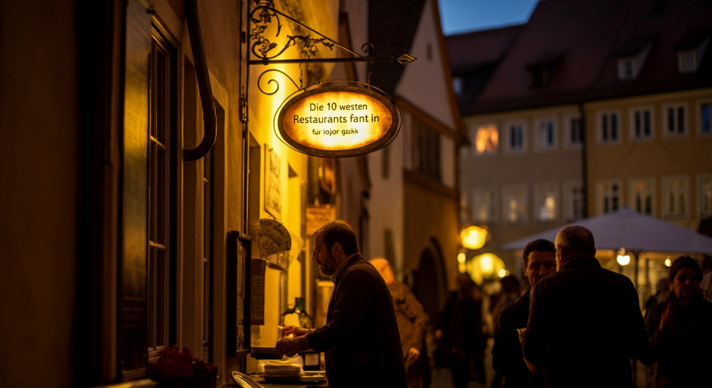 Die 10 besten Restaurants in Regensburg für jeden Geschmack - Regensburg