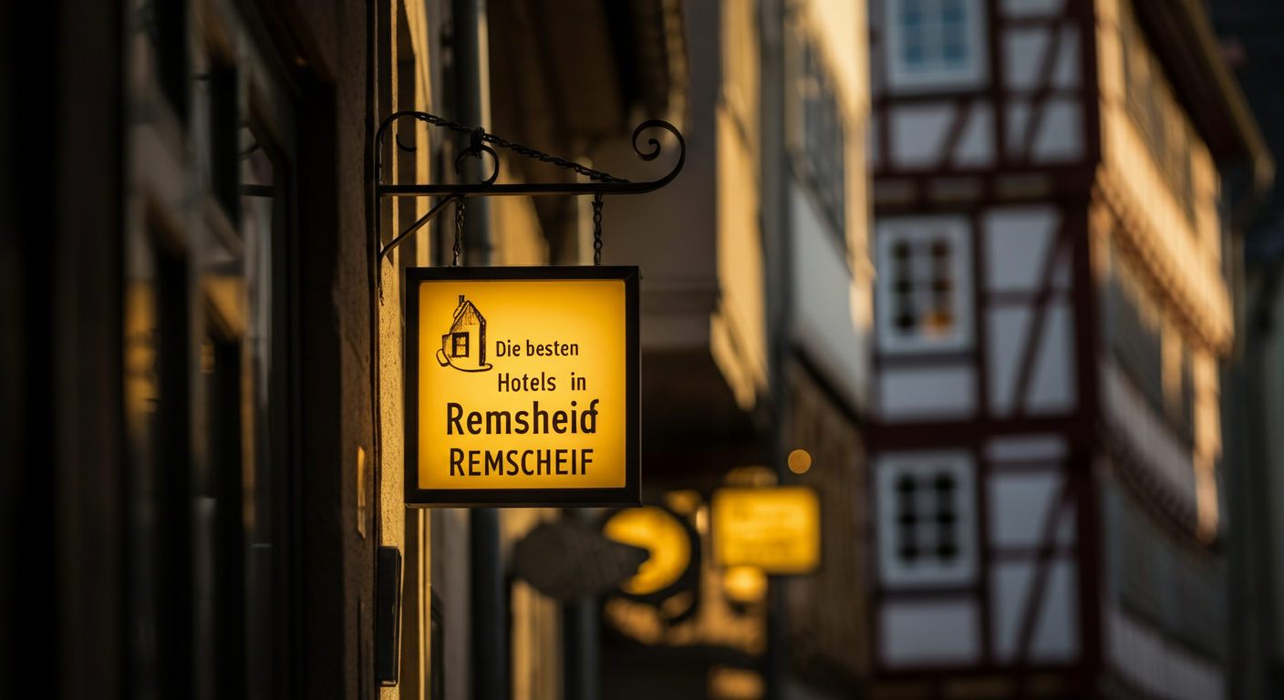 Die besten Hotels in Remscheid bernachtungen für jeden Budget und Anlass - Remscheid