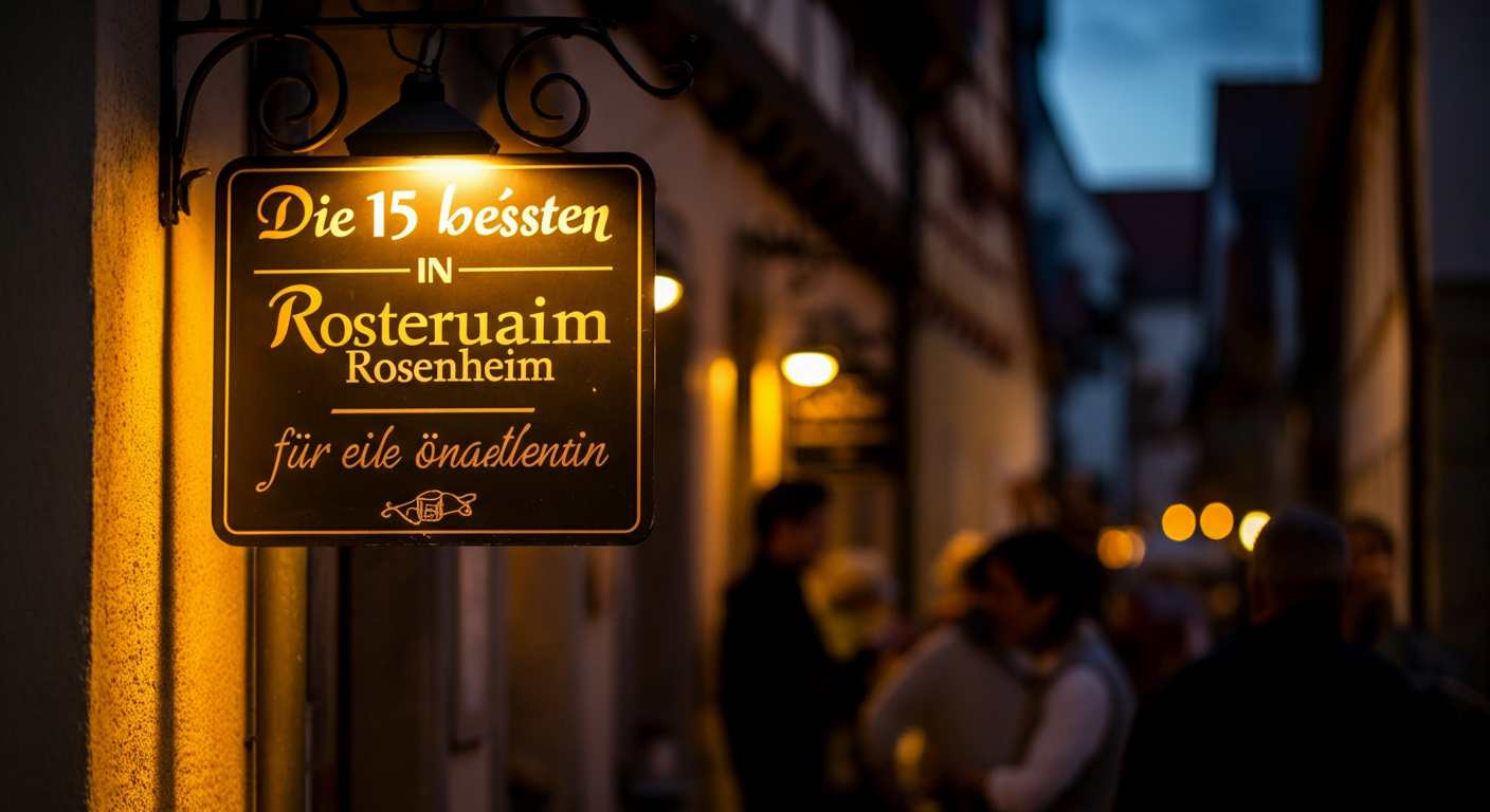 Die 15 besten Restaurants in Rosenheim für jede Gelegenheit - Rosenheim