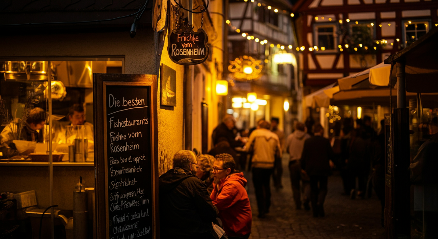Frischer Fisch in Rosenheim: Genuss vom Inn