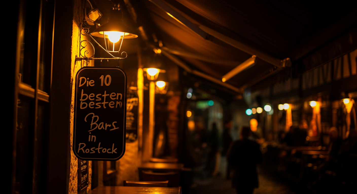 Entdecke die 10 Perlen der Rostocker Barszene - Dein perfekter Ausgehguide!