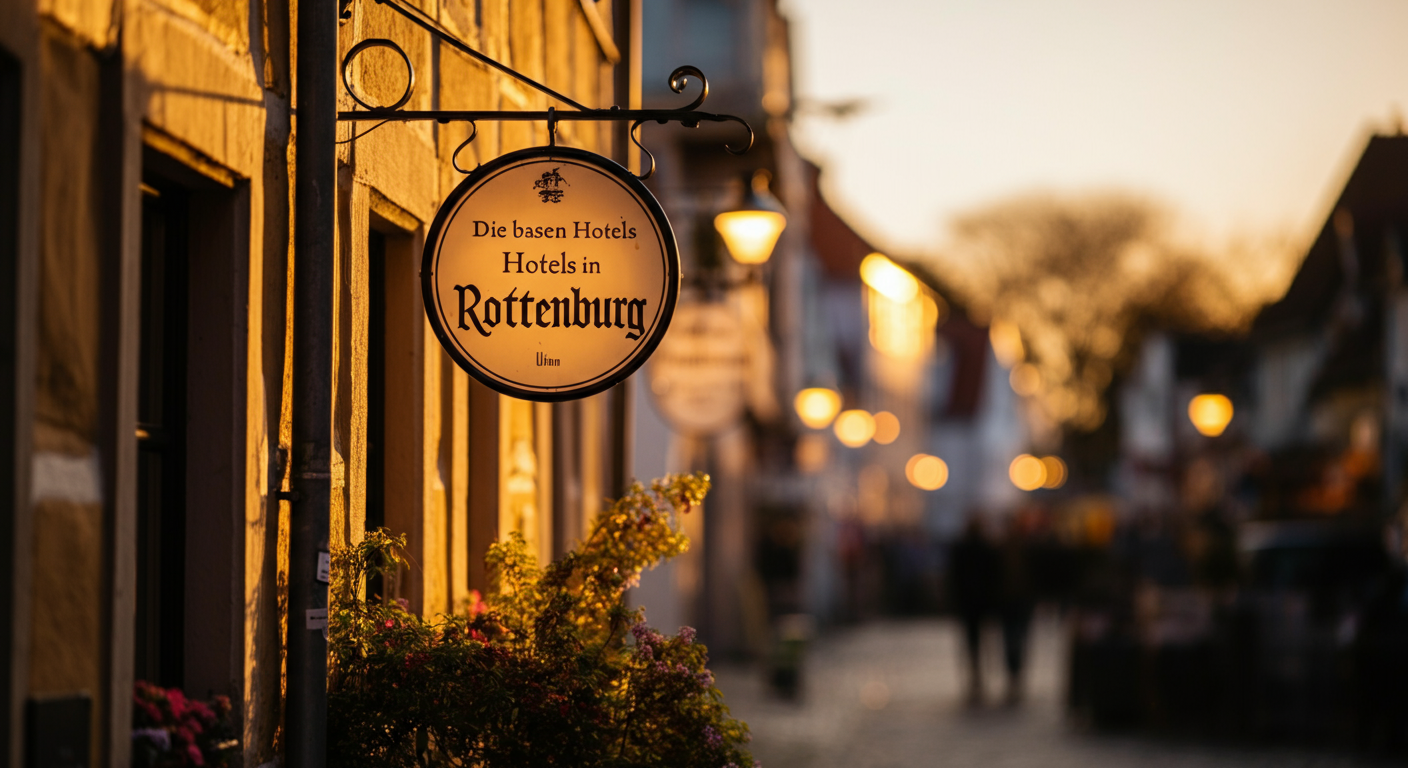 Entspannen Sie sich in den besten Hotels Rottenburgs