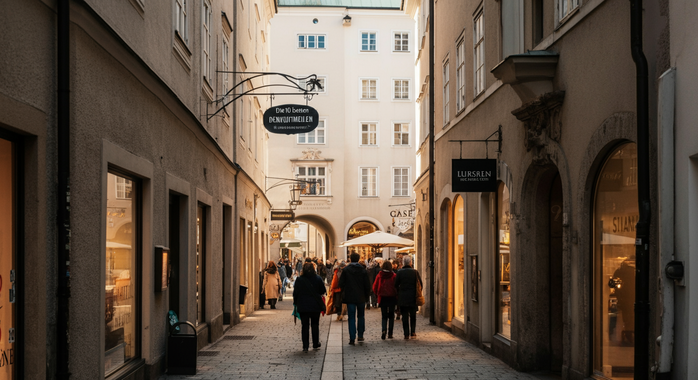 Entspannen und Shoppen in Salzburgs Top-Einkaufsmeilen