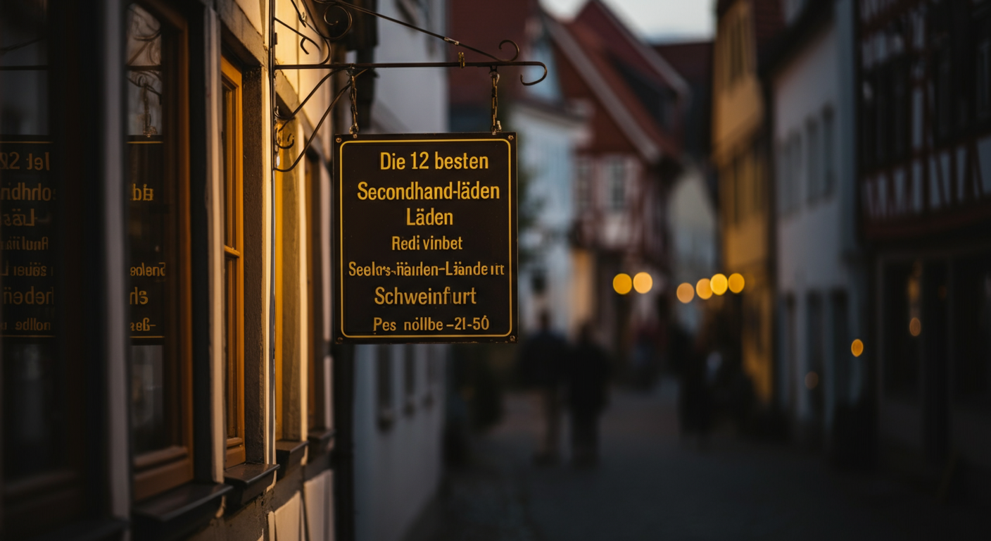 Die 12 besten Secondhand-Läden in Schweinfurt - Schweinfurt