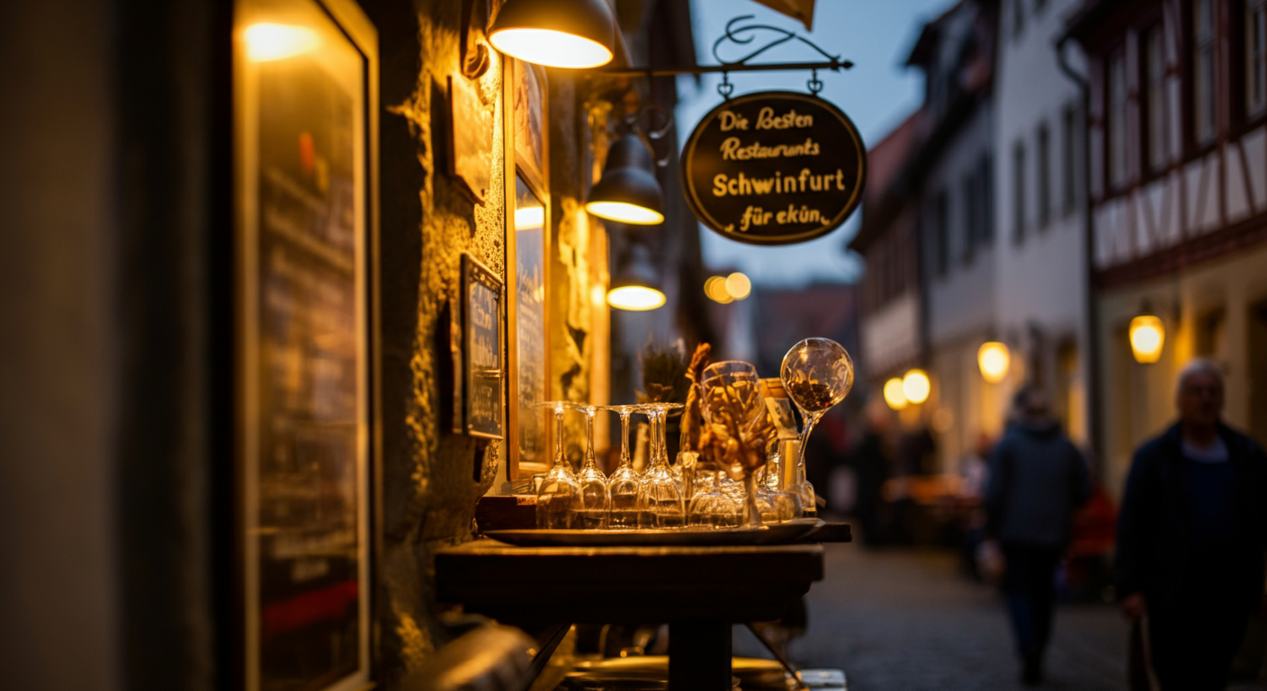 Genießen Sie die Crème de la Crème der Schweinfurter Restaurants