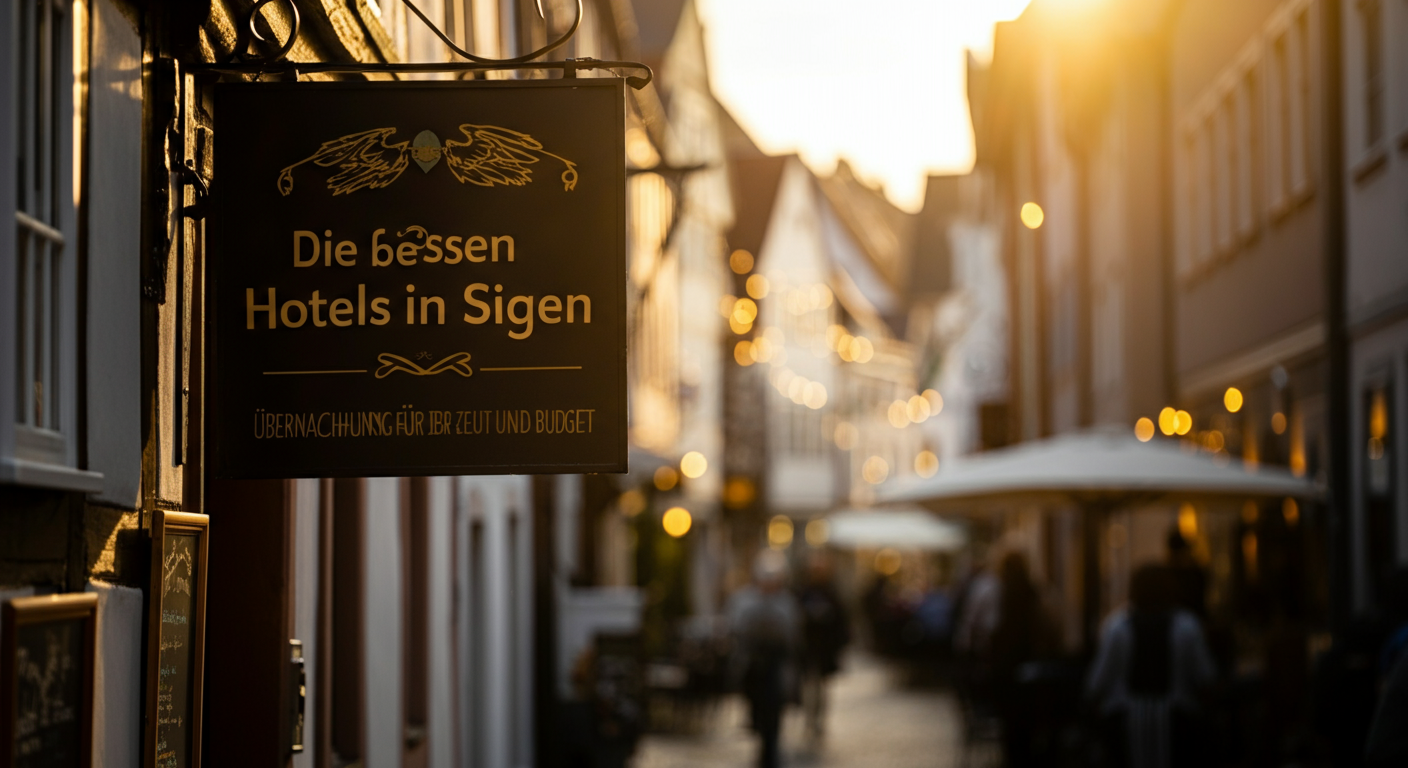 Hotels Siegen: Deine perfekte Unterkunft wartet