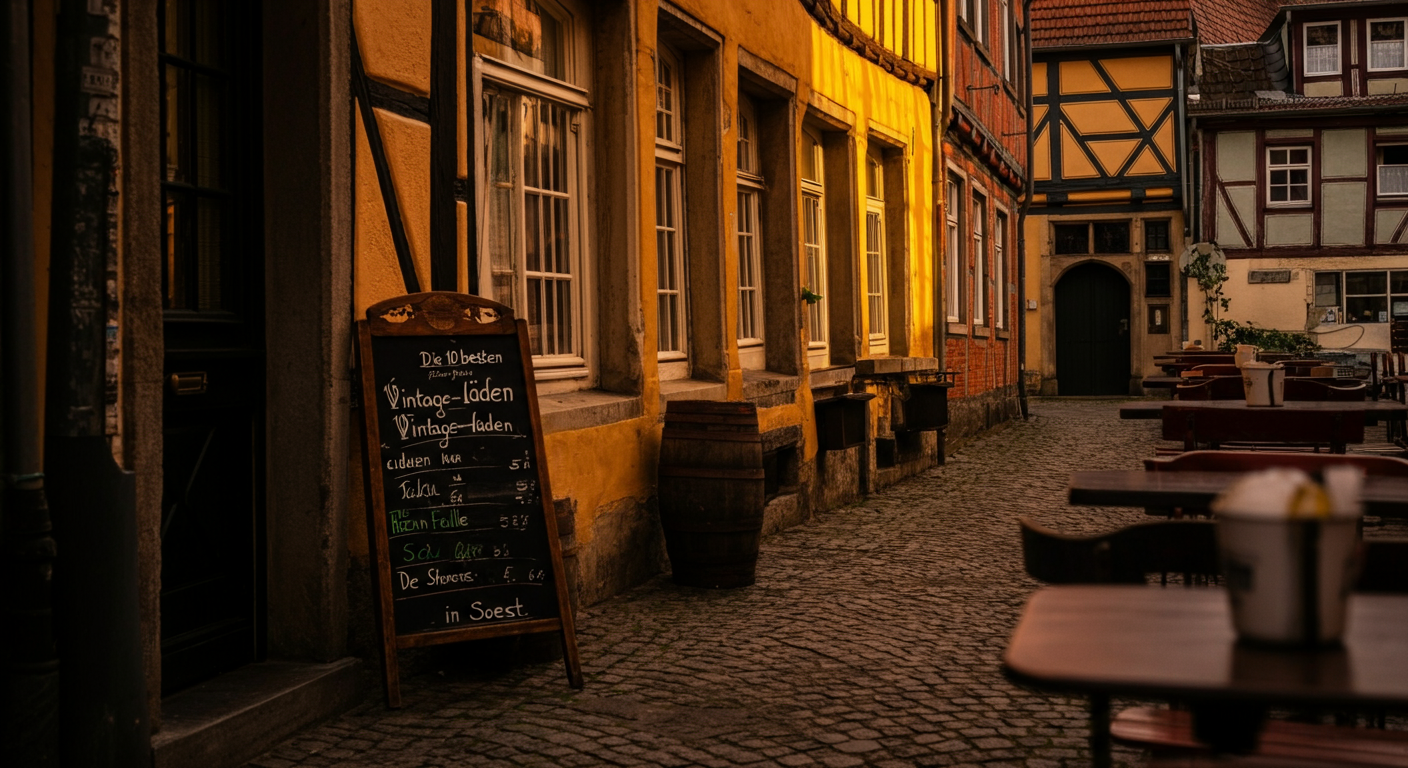 Entdecken Sie Soests 10 stylische Vintage-Schätze jetzt!