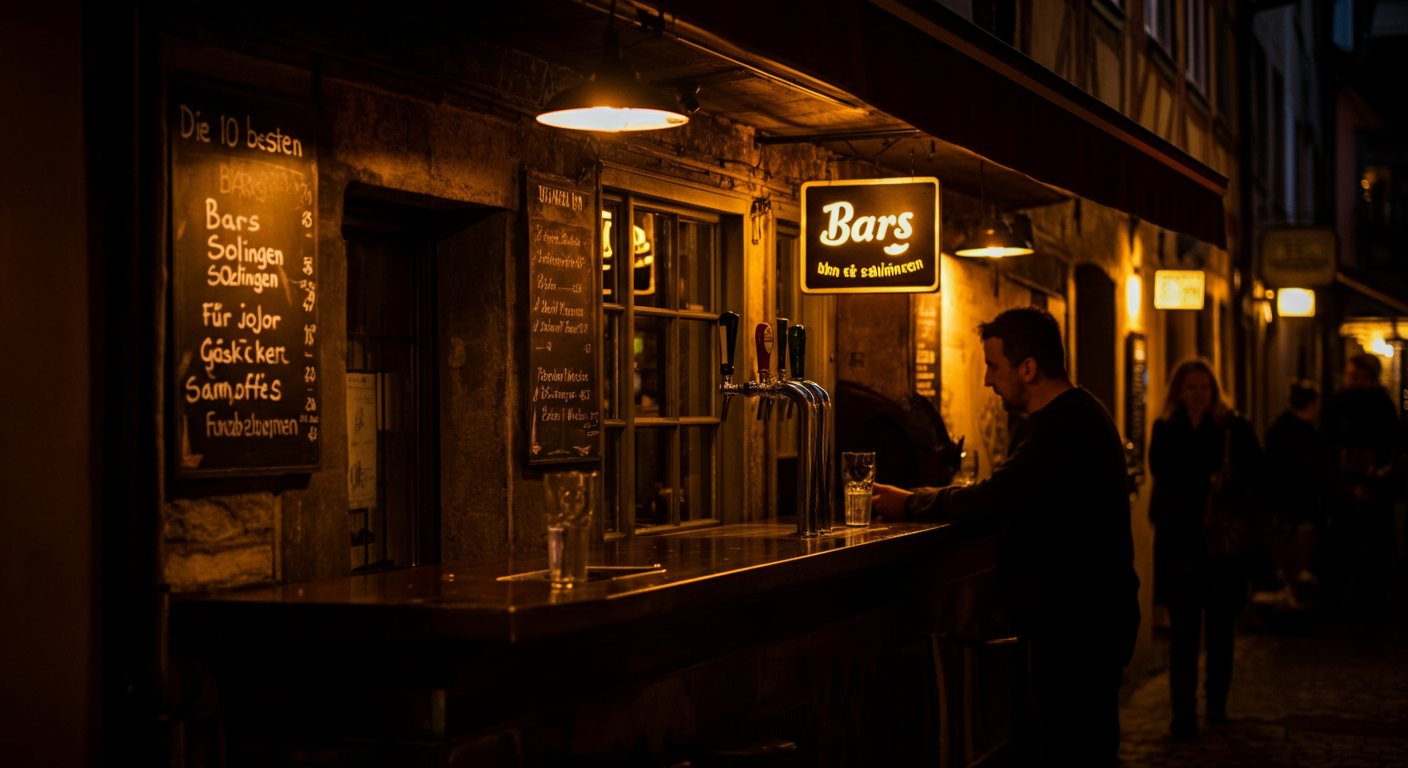 Die 10 besten Bars in Solingen Für jeden Geschmack etwas dabei - Solingen
