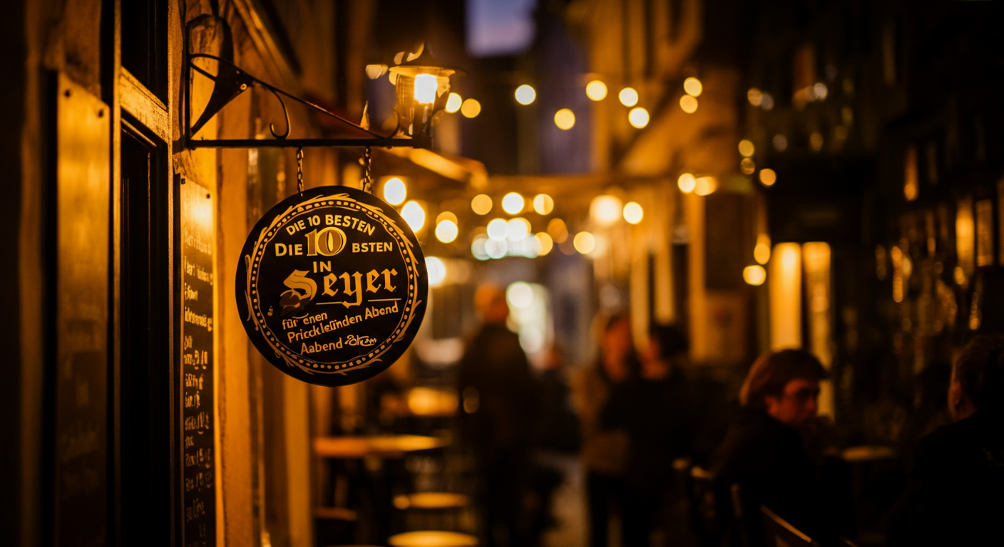 Die 10 besten Bars in Speyer für einen prickelnden Abend - Speyer