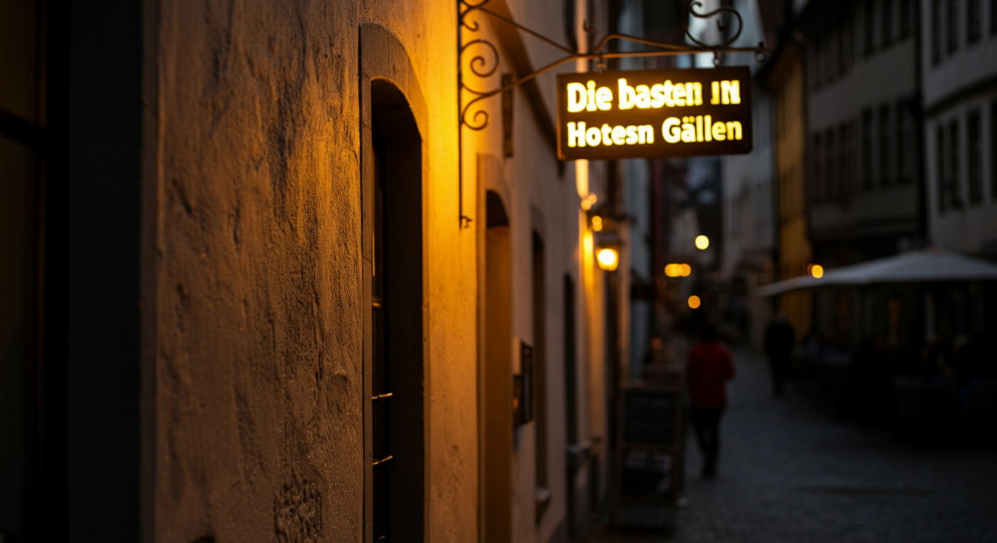 Entspannung pur in den Top-Hotels von St. Gallen