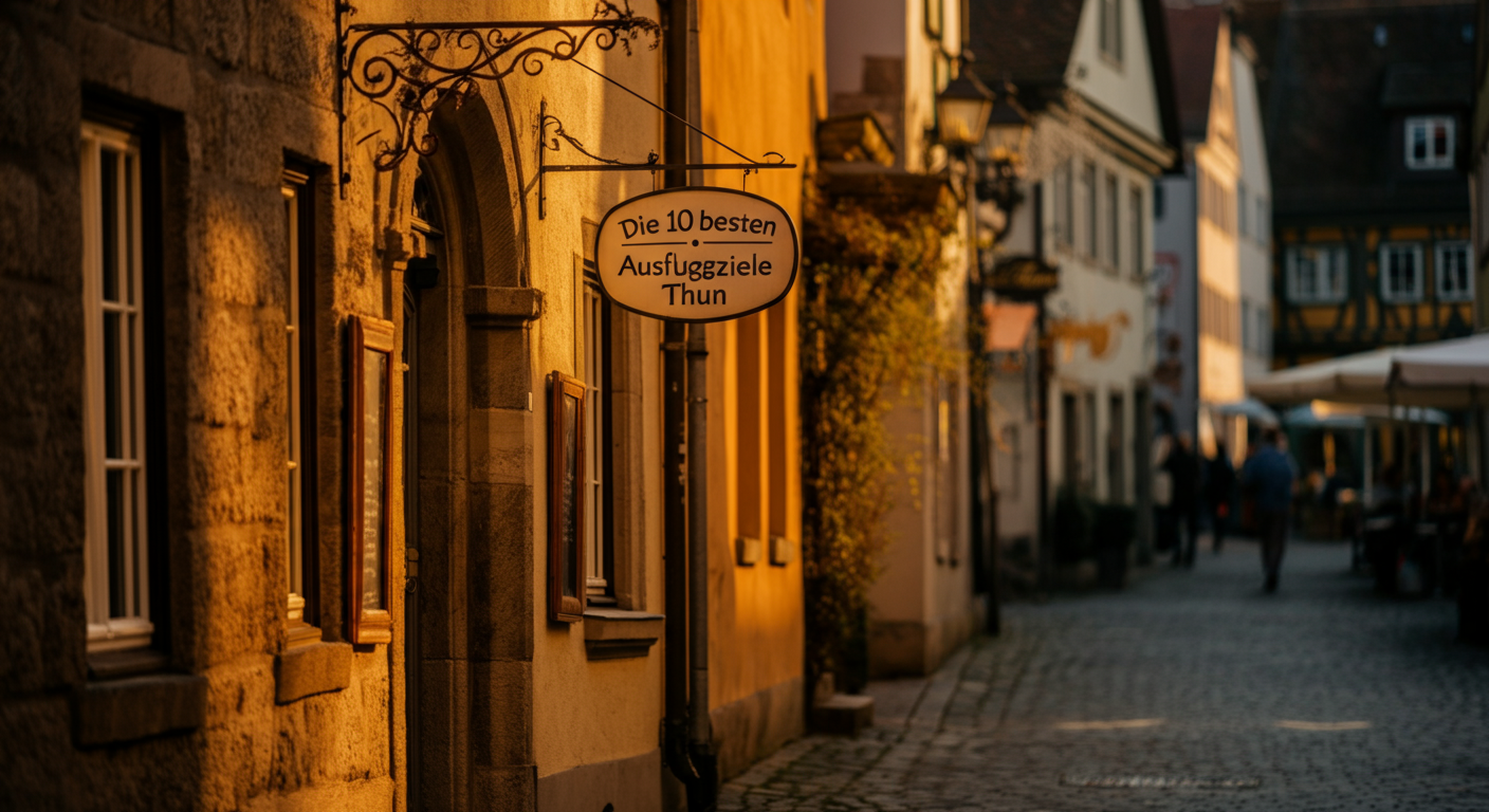 Die 10 besten Ausflugsziele in und um Thun - Thun