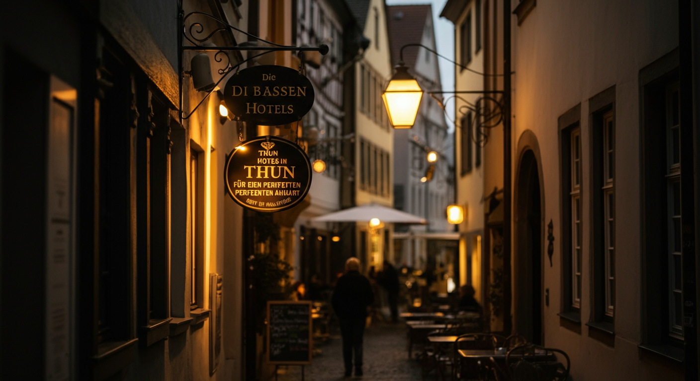 Die besten Hotels in Thun für einen perfekten Aufenthalt - Thun