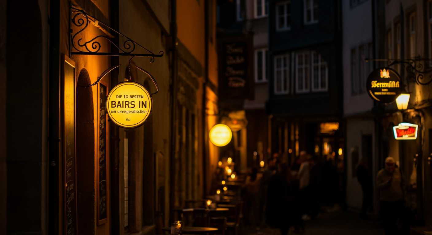 Entdecke die 10 besten Bars für unvergessliche Nächte in Trier!